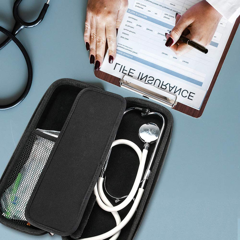 [Australia - AusPower] - ProCase Stethoscope Carrying Case Bundle with Portable Nebulizer Case 