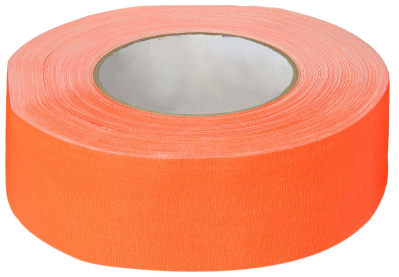 Polyken 510 Rubber Premium Grade Gaffer's Tape, 45m Length x 48mm Width, Neon Orange 1.89" x 49 Yards