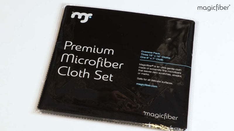 MagicFiber Extra Large Microfiber Cleaning Cloth for TV Screens & Monitors EXTRA LARGE PACK