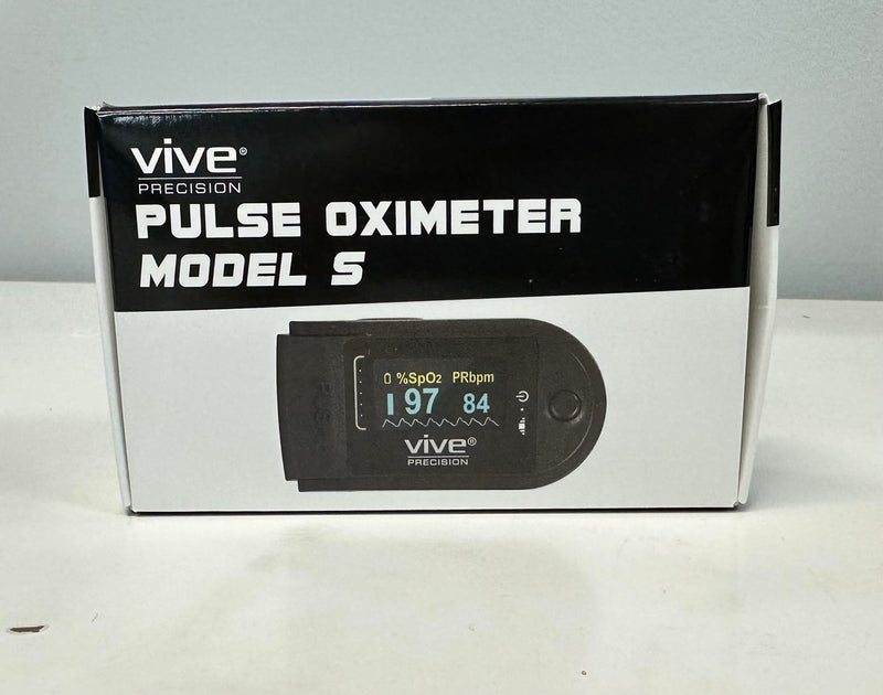 [Australia - AusPower] - Pulse Oximeter - Oxygen Monitor Fingertip, Heart Rate Medical Grade Sensor LED Display - Accurate Finger Meter For Saturation SpO2, Lanyard & Batteries Included - FSA/HSA Approved 