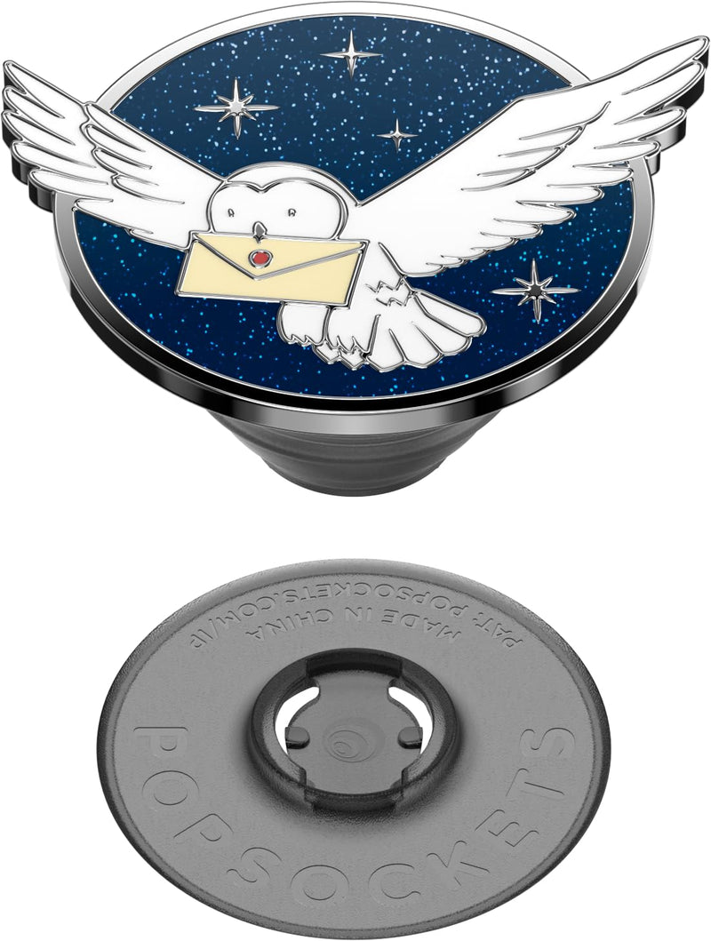 [Australia - AusPower] - POPSOCKETS Phone Grip with Expanding Kickstand, Harry Potter - Enamel Hedwig Adhesive 