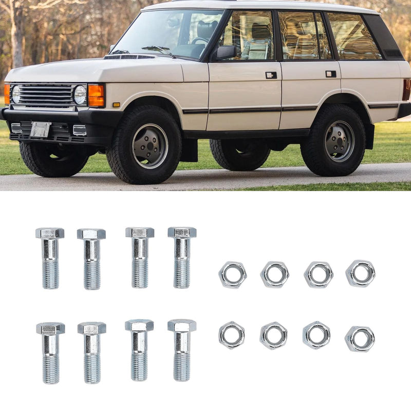 [Australia - AusPower] - Driveshaft Nut and Bolts Kit, Front Metal Propshaft Set, Compatible with Discovery 2 TD5 V8, Classic 1986-1994, P38 