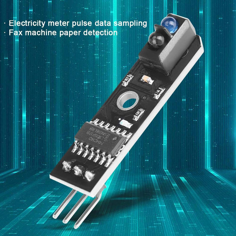 [Australia - AusPower] - 3Pcs Infrared Tracking Sensor Module 1-Channel Infrared Reflection IR Photoelectric Switch for Smart Car Robot 