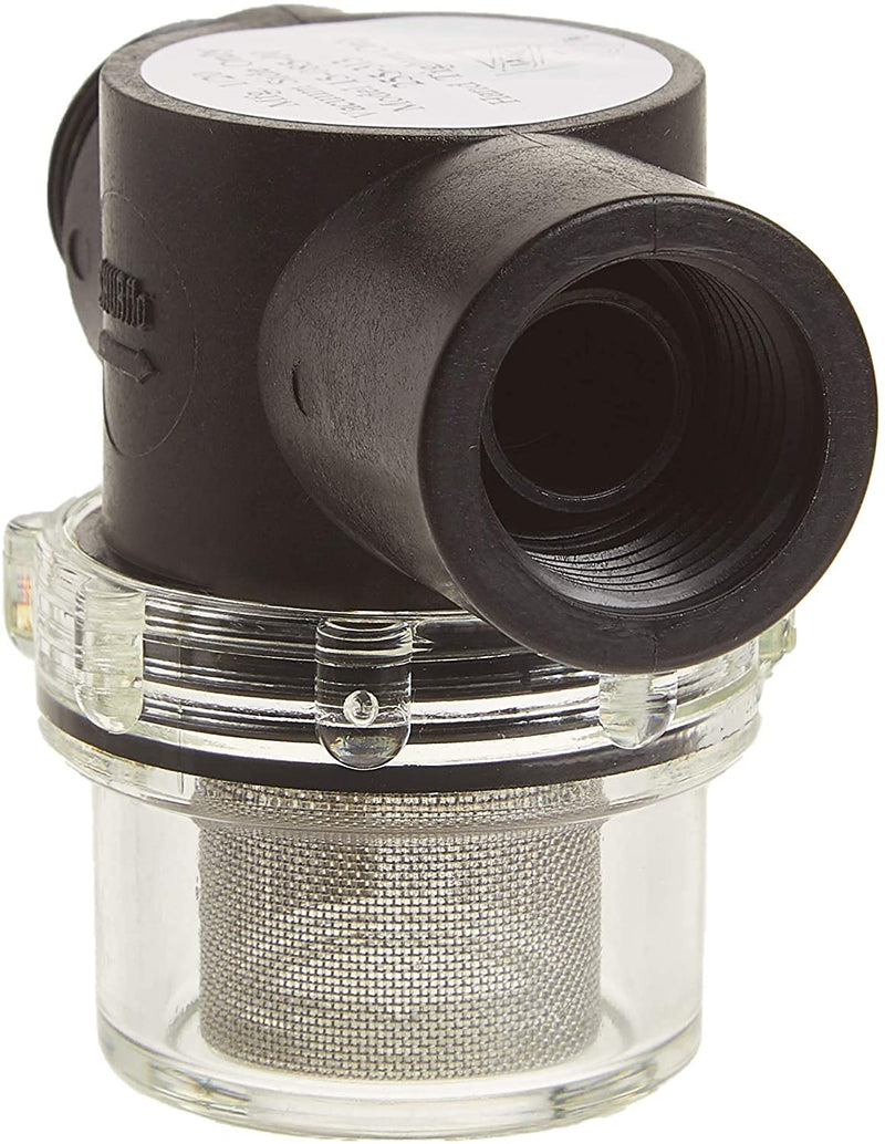 [Australia - AusPower] - Shurflo 255-213 1/2" MNPT x FNPT Inline Strainer for 2088 Series Pumps 