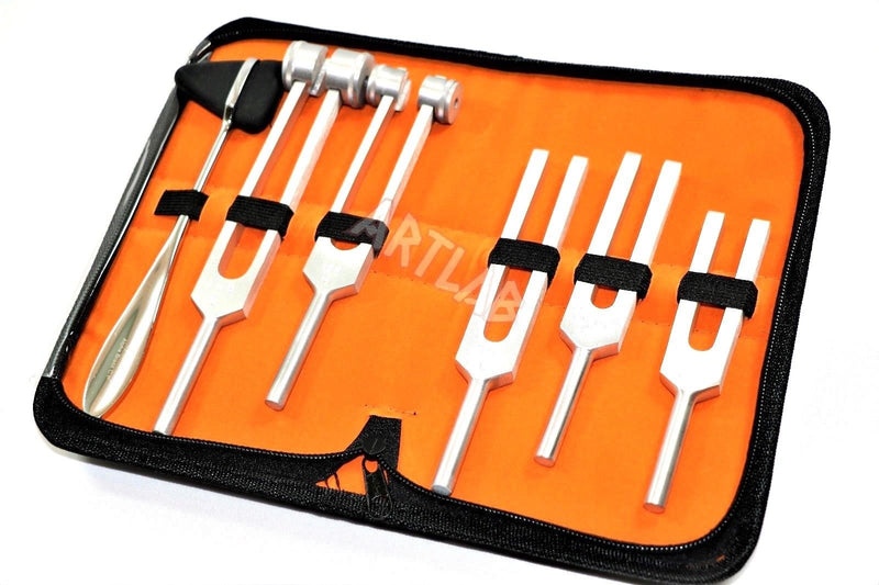 [Australia - AusPower] - Tuning Fork Set of 5 Taylor Hammer Diagnostic instruments CYNAMED 