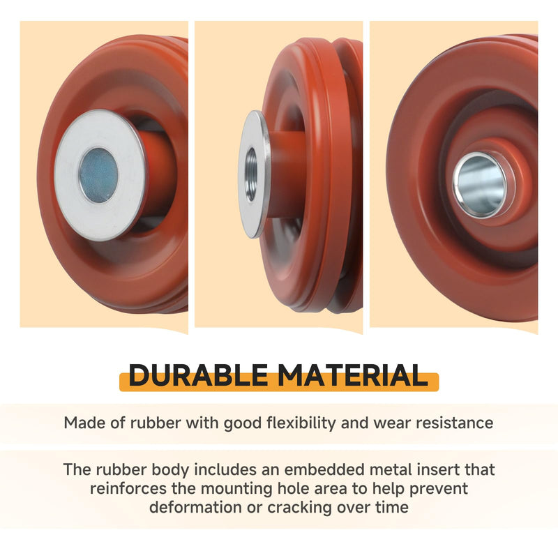 (3-Pack) KA56GR560 Furnace Inducer Motor Grommet, Compatible with Carrier, Bryant & Payne Furnaces 310AAV024045AAJA, 310AAV024045ABJA, 310AAV024070AAJA, for HVAC Furnace Draft Inducer Motors