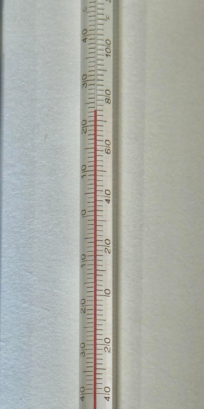 [Australia - AusPower] - LABO Pocket Laboratory Chemical Thermometer -40/+50°C or -40/+120°F, Duo Reading Liquid in Glass 