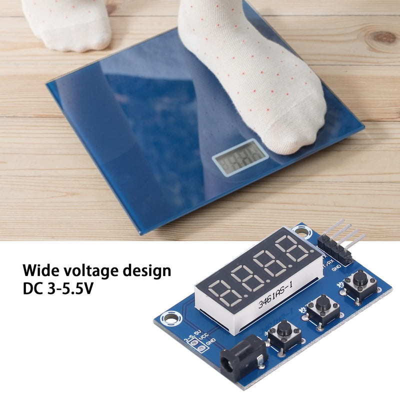 [Australia - AusPower] - Eujgoov Load Cell Module HX711 Weight Sensors Pressure Module Sensors Digital Scale Weight Sensor, Default 