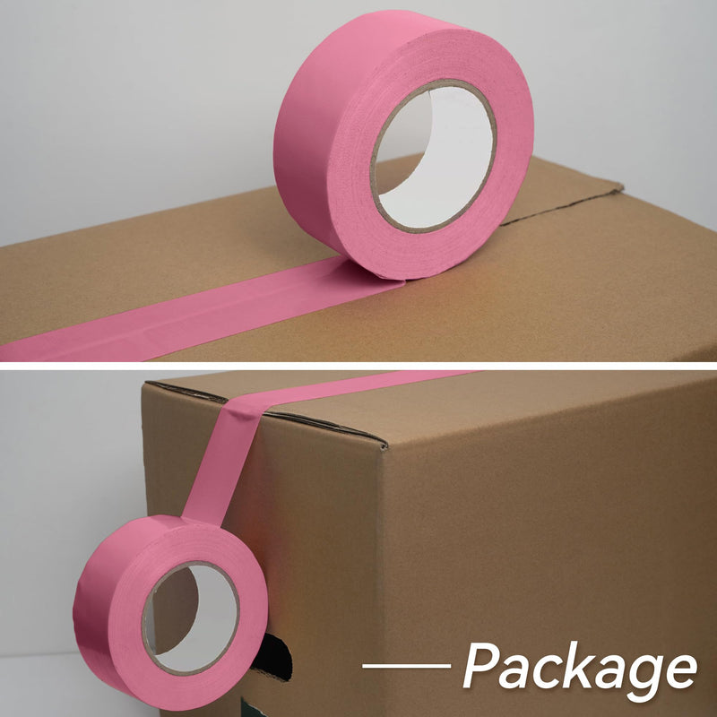 Reniteco Pink Duct Tape- 2 inches x 45 Yards, Heavy Duty Duct Tape, Waterproof, Resistant, NO-Residue, UV Blocking, Pack of 1 2in*45yard