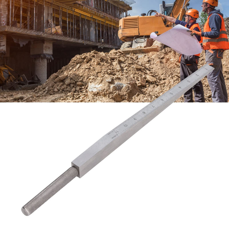 [Australia - AusPower] - 0.5-11mm Taper Gauge, Stainless Steel Welding Wedge Gap Feeler, Measures Hole & Slot Sizes 
