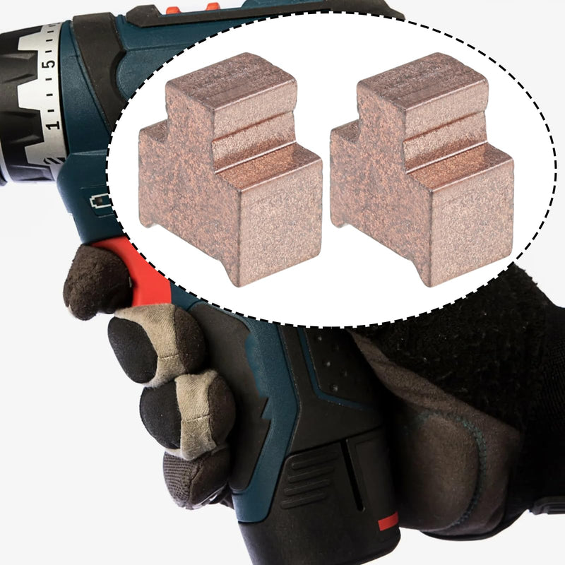 Carbon Brushes 3.5 x 5.5 x 6.2 mm Compatible with Bosch GSR 12V-15 and 12V-15 FC