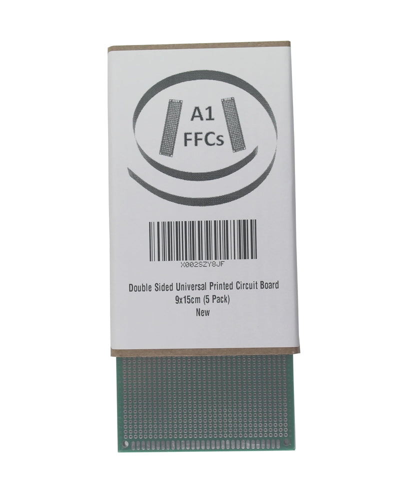 [Australia - AusPower] - Double Sided Universal PCB Prototype Soldering Circuit Board - 9x15 (5 Pack) 