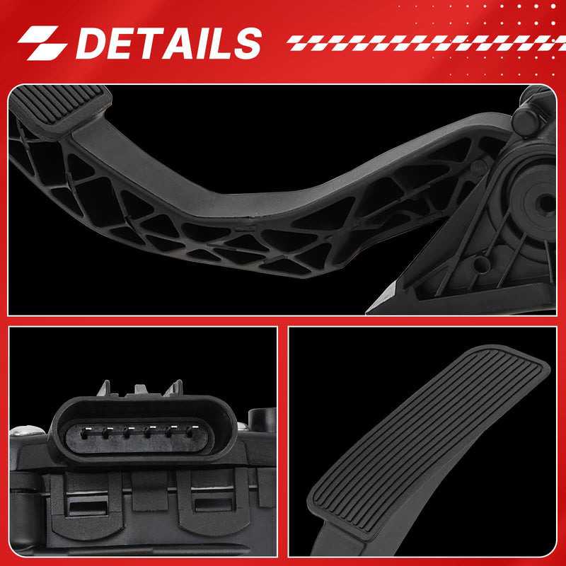25832864 Acceleration Pedal with Position Sensor for Chevy Silverado 1500 2500 3500 Avalanche Suburban Tahoe/GMC Sierra Yukon Yukon XL/Cadillac Escalade/Hummer H2 Replaces# 699-105 15847349 15101848