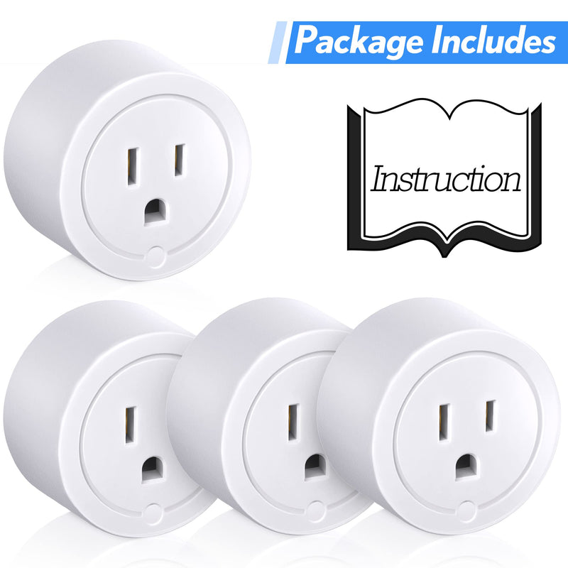 [Australia - AusPower] - 4 Pieces Thermostatically Controlled Outlet, On at 32°F/Off at 50 °F Thermostat Plug Outlet for Winter Chicken Water Coop Heater, Temperature Controllers for Bird Bath Deicer Outdoor 4 