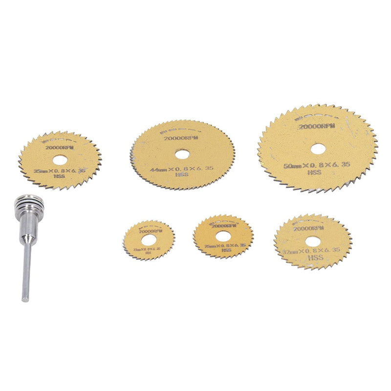 HHIP 5071-5000 6 Piece High Speed Steel Slitting Saw Set