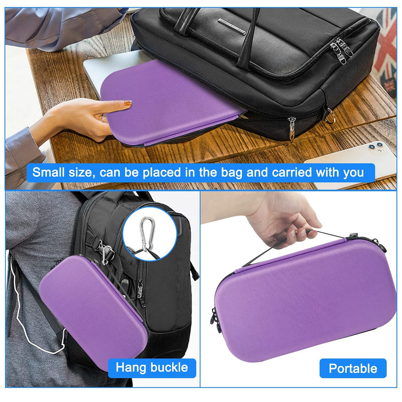 [Australia - AusPower] - Carrying Stethoscope Case,Shockproof Travel Portable Stethoscope Bag Compatible with 3M Littmann Stethoscope Fit for Nurses,Doctor and Medical Students(Purple) Purple 
