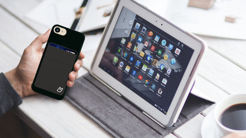 [Australia - AusPower] - Wallet | Card and Money Holder for Cell Phone | Sticks On Case (Black 2) Black 2 