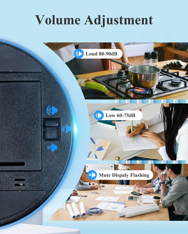 [Australia - AusPower] - Wisebee pH Meter for Water & Digital Kitchen Timer 