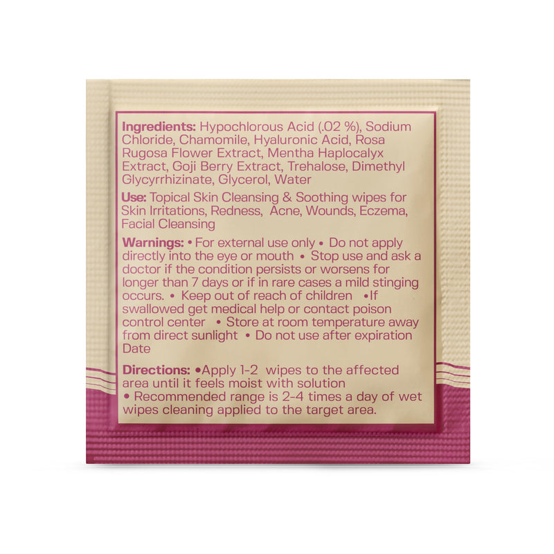 [Australia - AusPower] - BASE LABORATORIES Hypochlorous Acid Wipes | Saline Solution and HOCl Infused Wound Cleaning Wipes for Skin & Face | Cleanses, Sanitizes & Soothes Skin Irritations, Piercings, Acne & Eczema | 75 Wipes 75 Count (Pack of 1) 