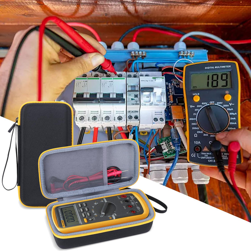 [Australia - AusPower] - co2CREA Hard Travel Case Replacement for Fluke 87-V Digital Multimeter 