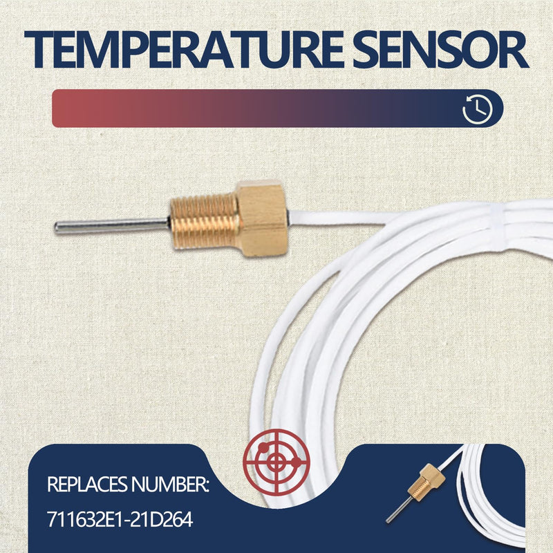 [Australia - AusPower] - Temperature Sensor Compatible with COMPAIR Gardner Denver Air Compressor 711632E1-21D264 