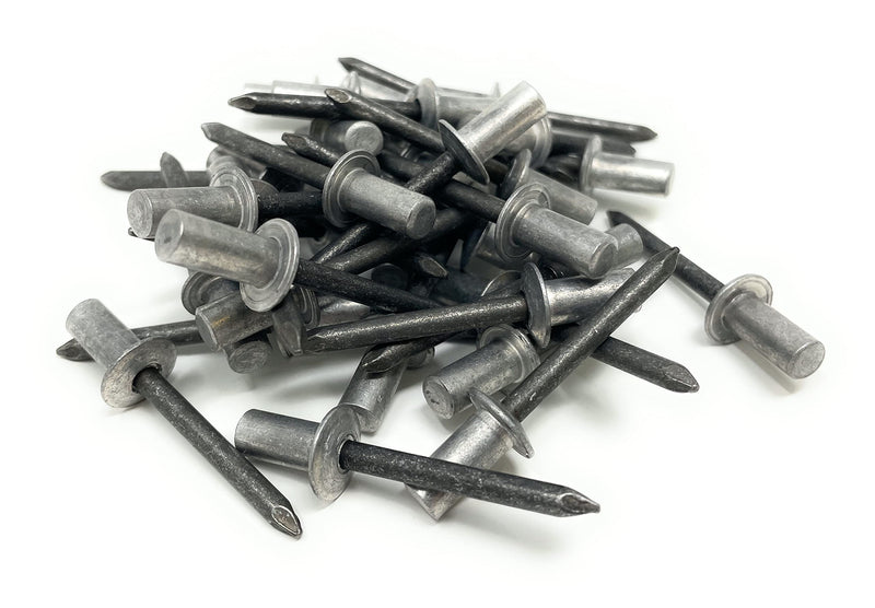 [Australia - AusPower] - Metal Magery 50 Closed End Rivets Aluminum Body Steel Mandrel - QTY: 50 (8-4 1/4" x 1/4" (0.062-.250 Inch Grip Range)) 8-4 1/4" x 1/4" (0.062-.250 Inch Grip Range) 