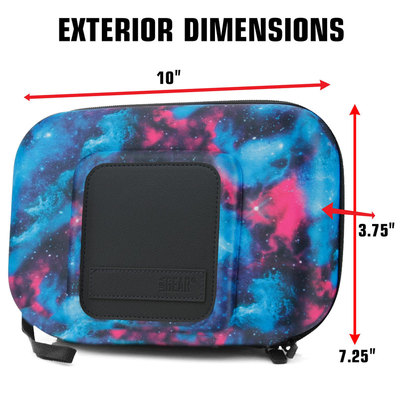 [Australia - AusPower] - USA Gear 3D Printing Pen Hard Case Compatible with 3D Doodler Pen, Scrib3d 3D Pen, Mynt3d Super 3d Pen, PIKA3D, and more 3D Pen - Storage Case for 3D Print Pen PLA Filament, Charging Cable (Galaxy) Galaxy 