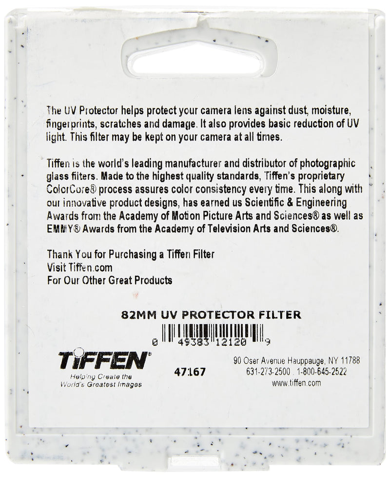 [Australia - AusPower] - Tiffen 82UVP 82mm UV Protection Filter 