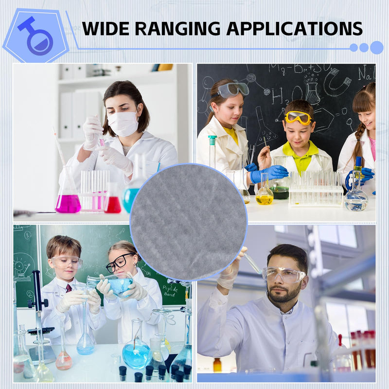 [Australia - AusPower] - 2000 Pcs Cellulose Weighing Paper Sheet Laboratory Sample Weighing Paper Weigh Papers, Nitrogen Free, Non Absorbing, Non Stick, High Gloss for Scale Measurement Samples Transfer, 4 x 4 Inches 