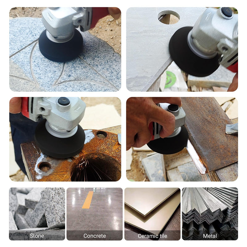 [Australia - AusPower] - 3 Inch Silicon Carbide Grinding Wheel for Angle Grinder - 80mm Metal Polishing, Ceramic Tile/Glass Trimming, Granite Chamfering & Renovation, Heavy-Duty Abrasive Tool (100#) 100# 