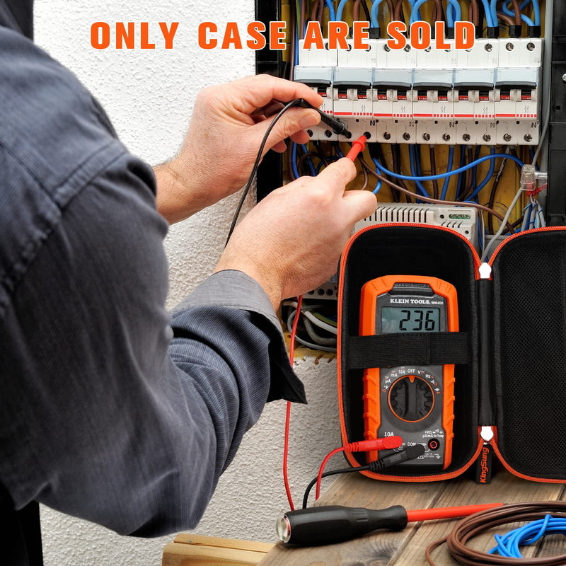 [Australia - AusPower] - Hard Case Compatible with Klein Tools MM400/MM300/MM200/ET140/MM720 Digital Multimeter (Only Case), 1 Pack Carrying Case 