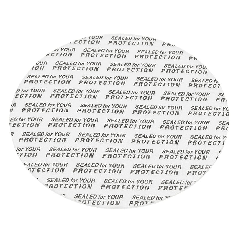 [Australia - AusPower] - PATIKIL 89mm/3.5" Foam Lid Liner, 150 Pack PS Foam Resistant Tamper Pressure Sensitive Seal for Bottle Cap Liners Seals 89mm/3.5" 