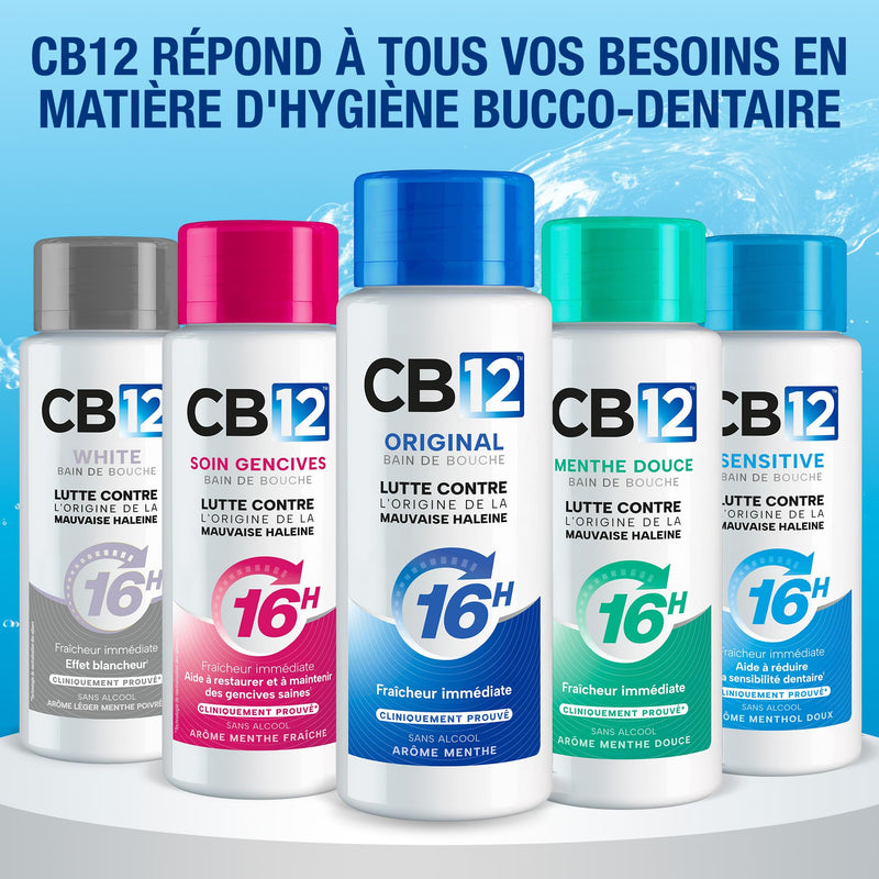 CB12 Mild Mint Menthol Mouthwash (250ml) Single 250 ml (Pack of 1)