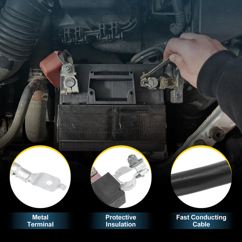 [Australia - AusPower] - Battery Negative Sensor Cable for Hyundai Elantra 2014 2015 2016 37180-3X300 2Pin Battery Negative Cable No.371803X300 