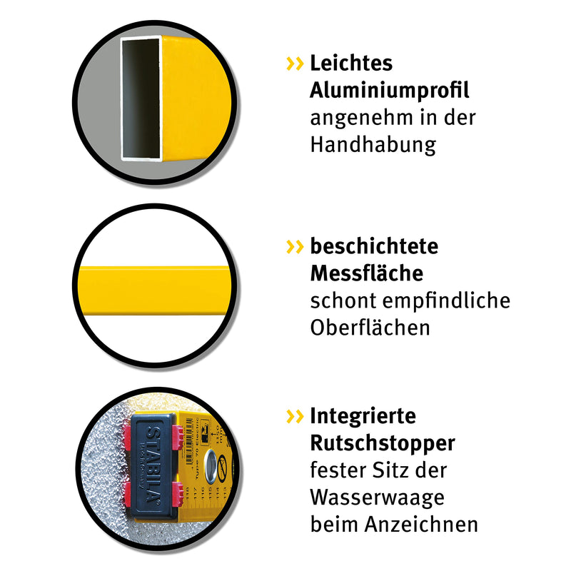 [Australia - AusPower] - Stabila Type 70 Electric and Pocket Electric Spirit Level, WSTE70043 43 cm 