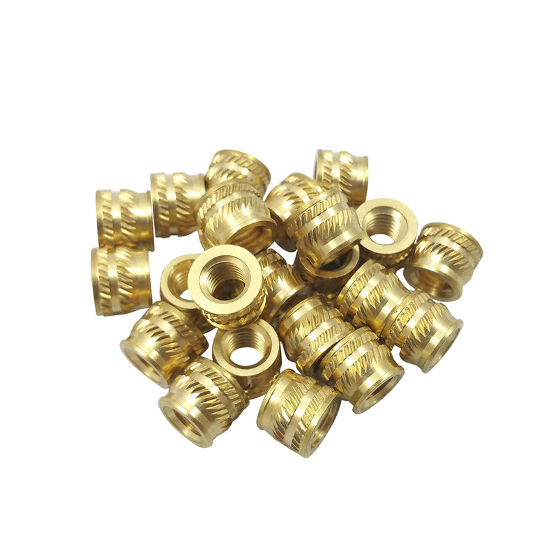 [Australia - AusPower] - initeq] Qty 20 M4-0.7 Threaded Heat Set Inserts for 3D Printing 