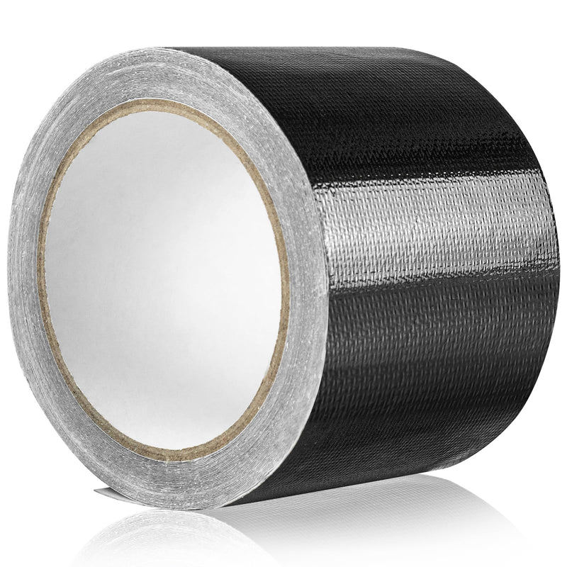 RV Awning Repair Tape for Tarp, 3.15" x 32.8FT Waterproof Outdoor Repair Tape for Canvas, Tent, Umbrella, Sail Tape, Tear Repair Patch Kit, Heavy Duty, Anti-UV, Black