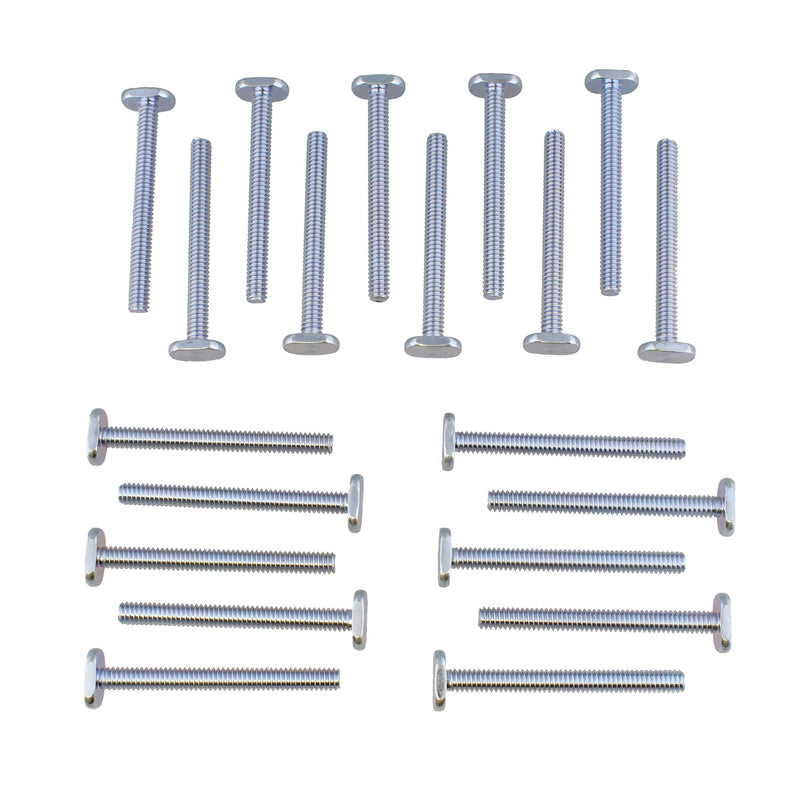 [Australia - AusPower] - DCT Tee Bolt Set – 20 Pack 2-1/2in T Bolts for Woodworking, T Track Bolts Jig Bolts, 1/4in 20 Thread T Bolt 2-1/2 x 1/4 Inch Bolt Shaft 