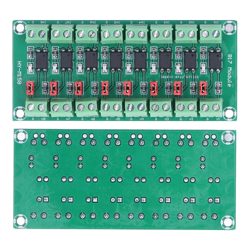 [Australia - AusPower] - Walfront Optocoupler Isolation Board 3.6-30V Optocoupler Isolation Module 8 Channel Converter 