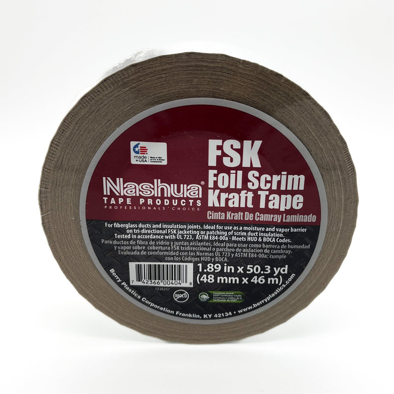 Nashua FSK Insulation Jacketing Tape, 2.83 Inches by 50.3 Yards, Aluminum 1