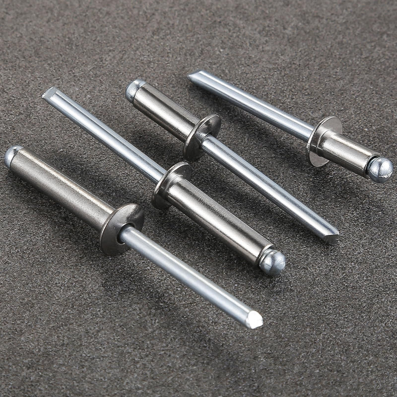 Wensilon (150Pcs) 3/16"x1" stainless steel blind pro Rivets,Steel handle and stainless steel mandrel 3/16"x1"