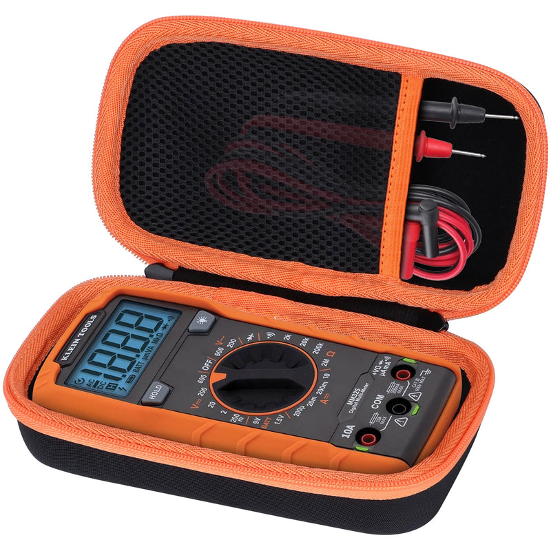 [Australia - AusPower] - Storage Case Compatible with Klein Tools 69355 / 69149P / MM325 / MM400 / MM300 Digital Multimeter Voltage Tester 600V AC/DC 