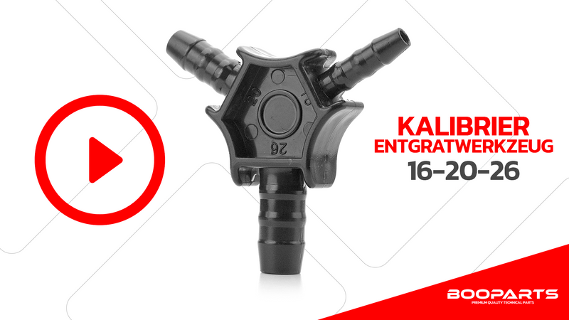 Calibrator & Deburring Diameter 16/20/26 mm for Composite Pipe, Pipe Calibrator for Aluminium Composite Pipe, Multilayer Composite Pipe & PEX-AL-PEX | Deburring, Calibrating & Chamfering Pipe Ø16/20/26