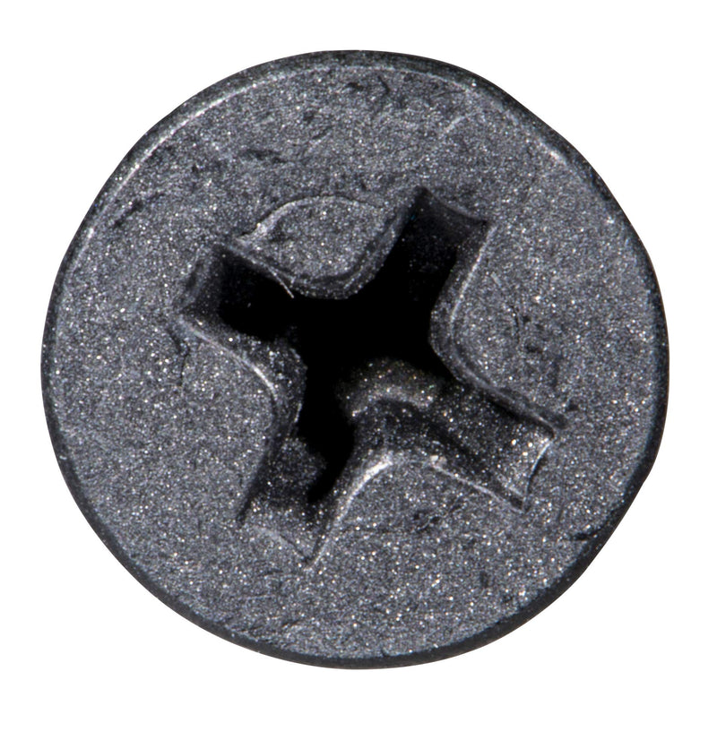 [Australia - AusPower] - 014973291549 Twinfast Wood Screw, 8 x 1-1/2" , black #8 x 1-1/2" 