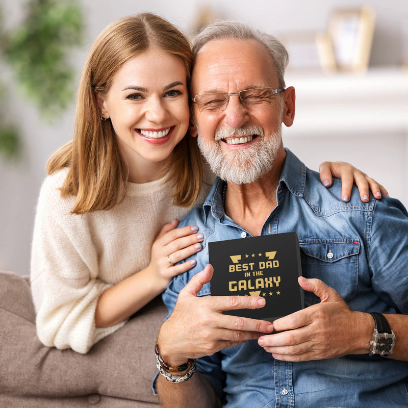 [Australia - AusPower] - Practical Gifts for Dad from Son Daughter Kid, Tool Gifts for Daddy Fathers Day Birthday Stepfather Papa Tape Measure Black 