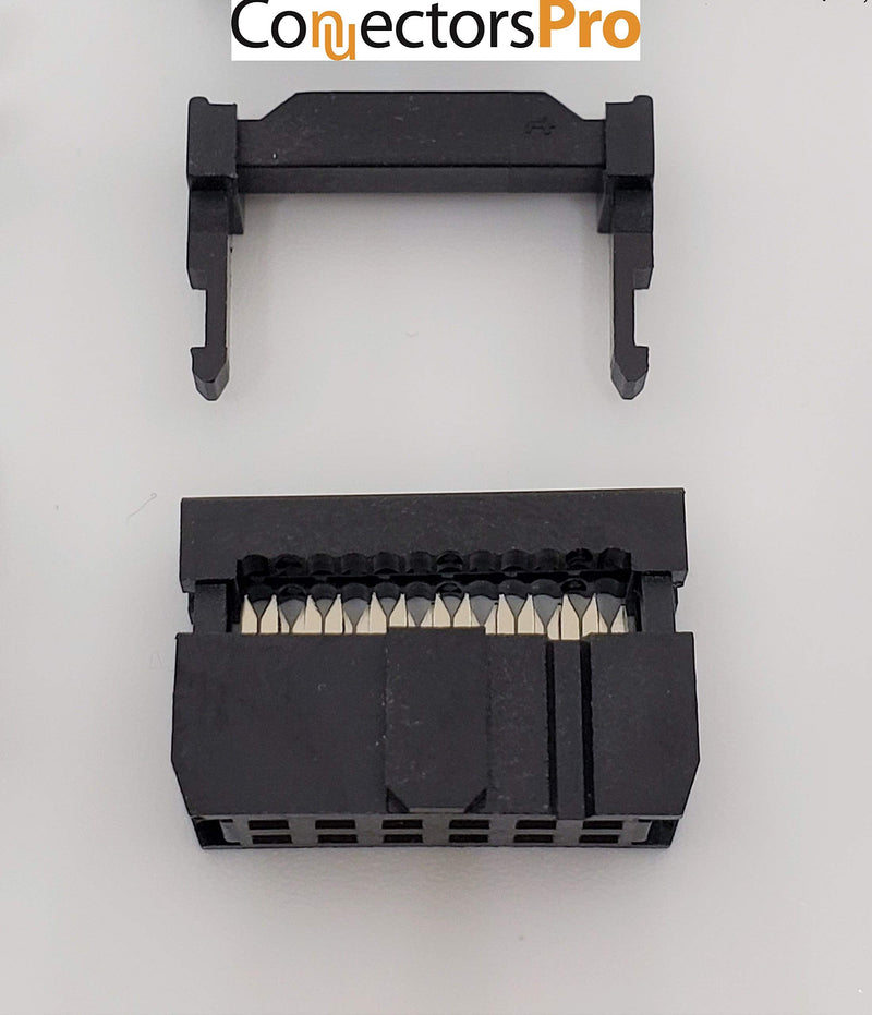 [Australia - AusPower] - Pc Accessories - Connectors Pro 25-Pack 2X6 12P FC 2.54mm 0.1" Pitch Dual Row IDC Sockets for Flat Ribbon Cable, 12 Pins Female Connectors 25-PK 