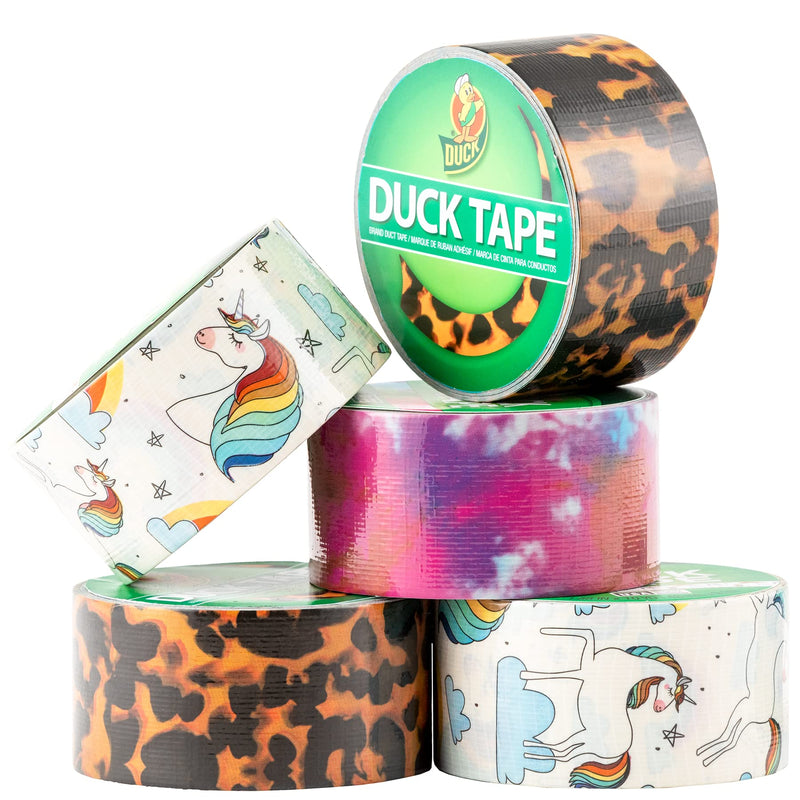 Duck Tape Pattern Colours Tie Dye. Arts & Crafts, DIY, Crafts, Gift Wrapping, Decorative, Scrapbook, Scrapbooking, Bullet Journal, Planner, Party, Festivals, Decoration - 48mm x 9.1m Single Roll