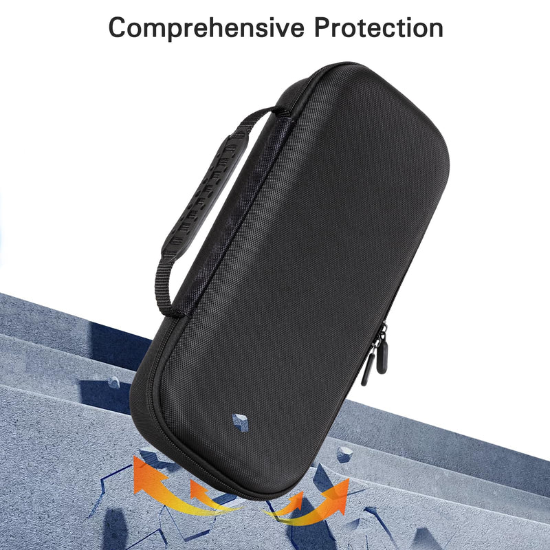 [Australia - AusPower] - CoBak Hard Carrying Shell Case for PlayStation Portal Remote Player -with Screen Protective Cover, Accessories Storage Bag & Hard Shell for Ultimate Protection. Black 
