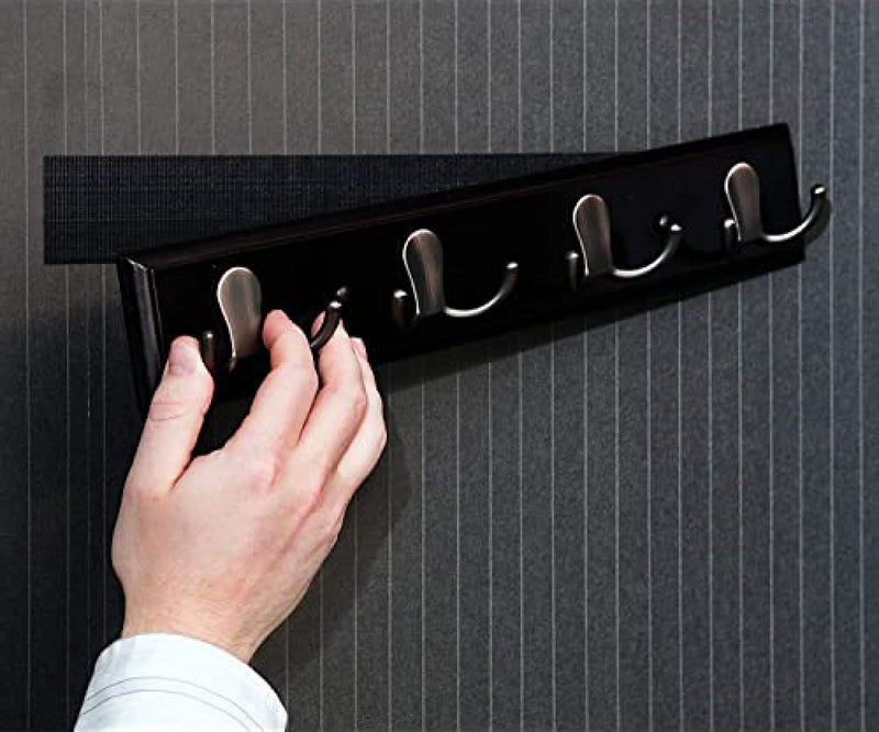 [Australia - AusPower] - VELCRO Brand Heavy Duty Tape with Adhesive - Cut Strips to Length - Holds 10 lbs, Black - Industrial Strength Roll, Wide 10Ft x 2In - Strong Hold for Indoor or Outdoor Use 