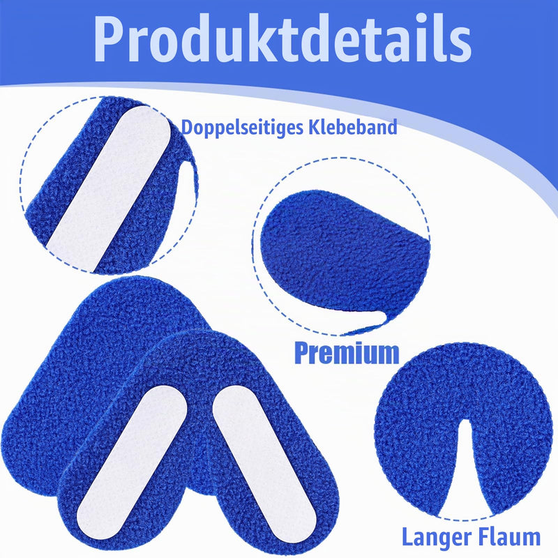 10 x Nose Pads for CPAP Masks - Soft Pads Against Pressure Points & Redness - Skin-Friendly Nose Protection for Sleep Apnea Masks - Comfort Set